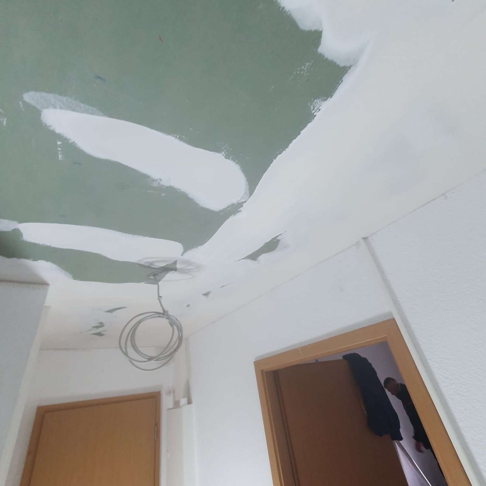 Altbausanierung – Decke in Bearbeitung
