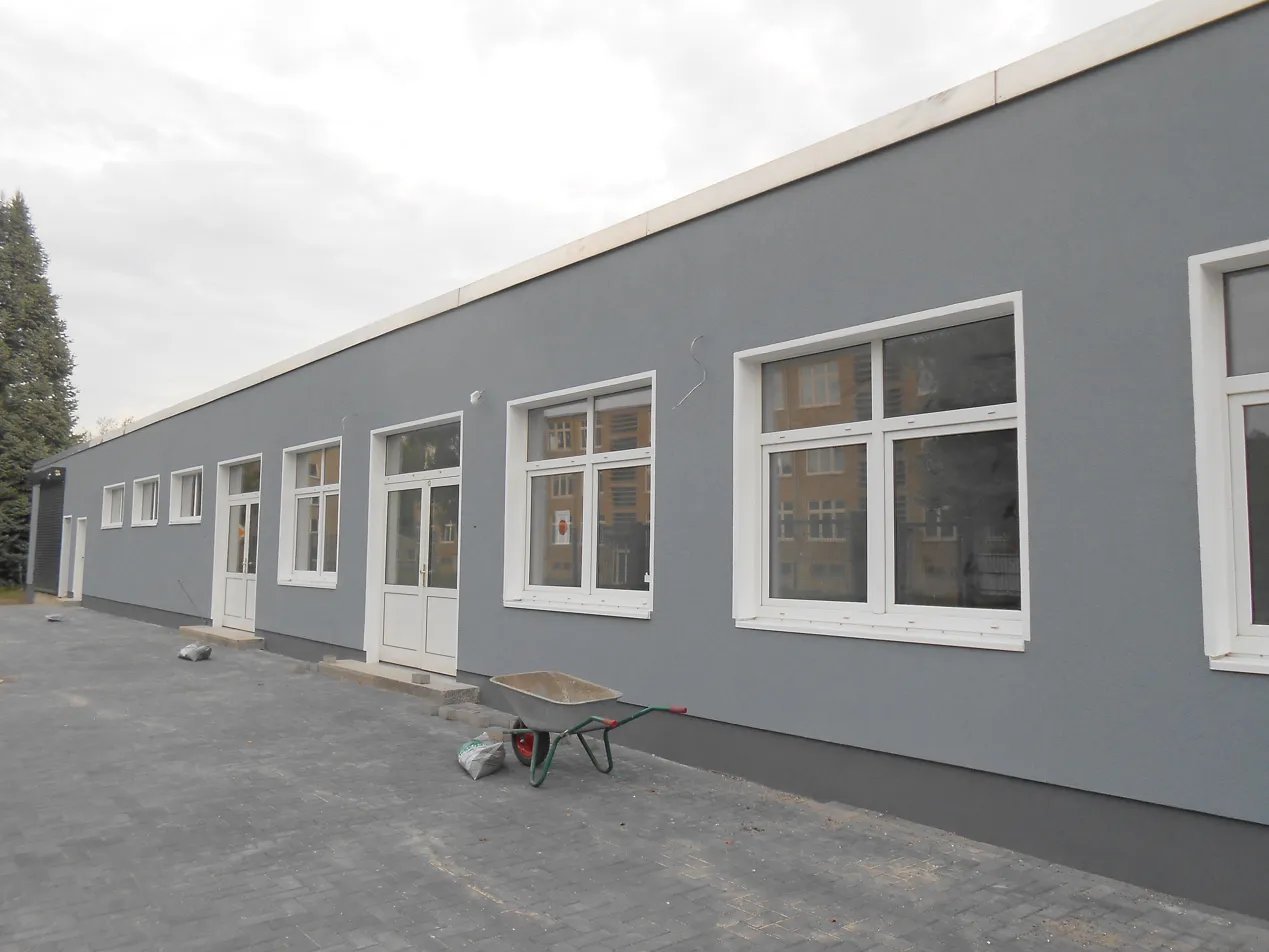 Fassade – Außenansicht fertiggestellt